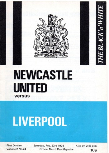 Match programme